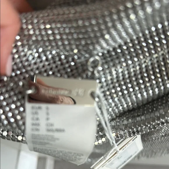 Rabanne H&M Metal-Mesh Top with Fringe - Picture 3 of 7